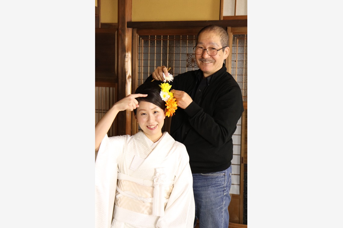 Photo of wedding kimono taken by Smilehunter