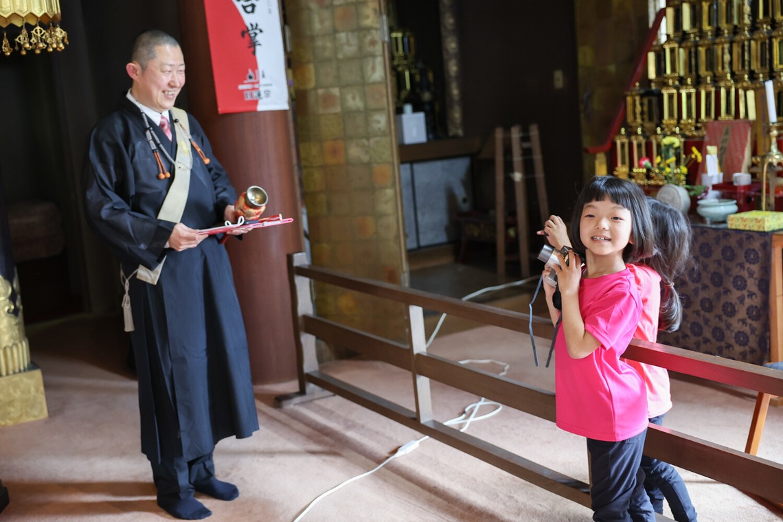 ちずカメラが撮影した「写真家　橘田龍馬さんの子供写真教室の様子」の写真