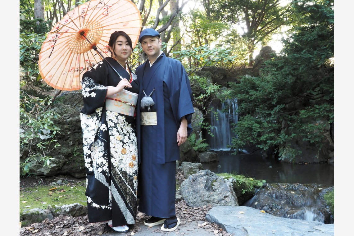 一郎太が出張撮影した家族写真(キッズ,ベビーフォト)などが写った「着物」の家族写真