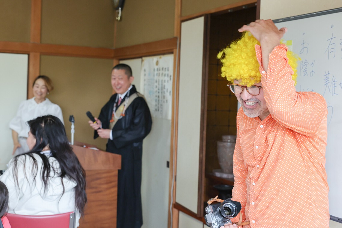 ちずカメラが撮影した「写真家　橘田龍馬さんの子供写真教室の様子」の写真