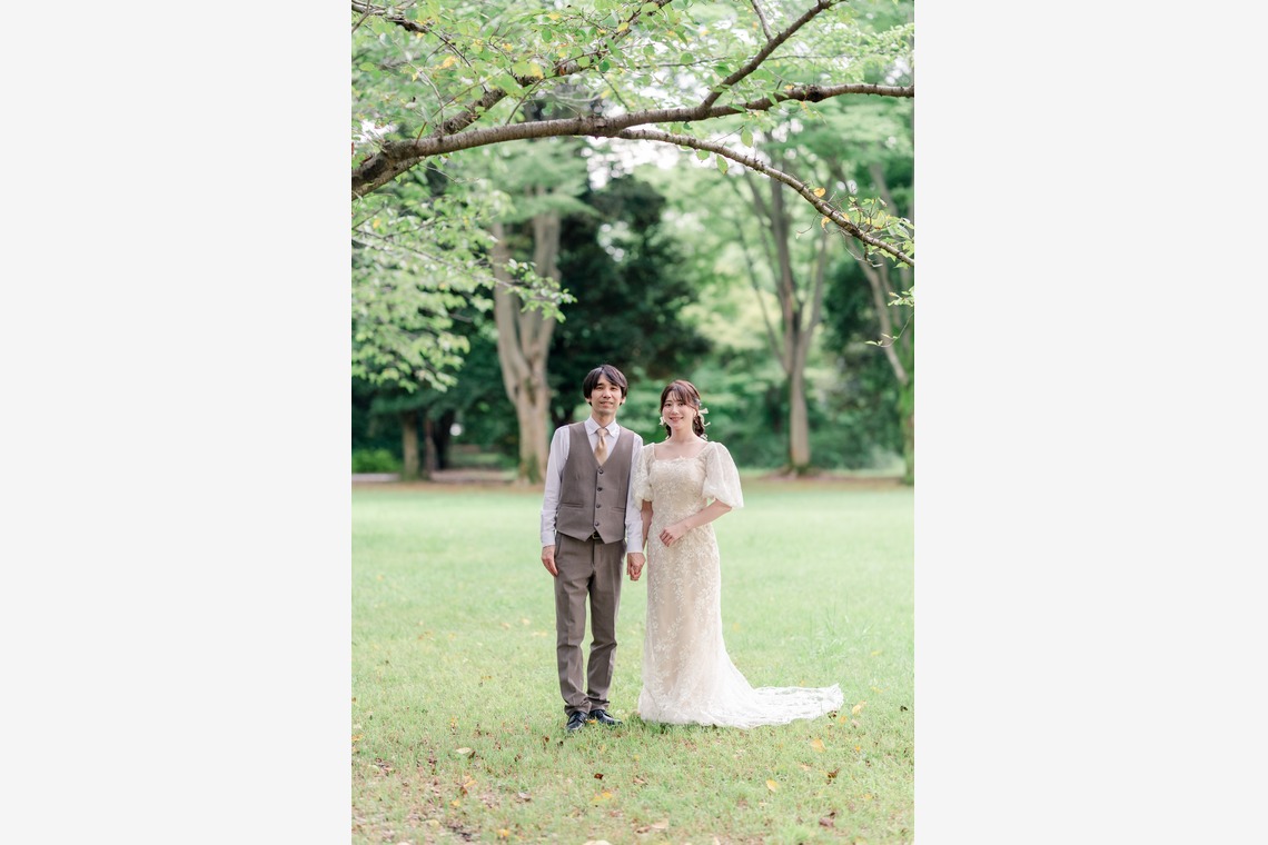 山﨑さと子が撮影した「wedding前撮り 昭和記念公園」の写真