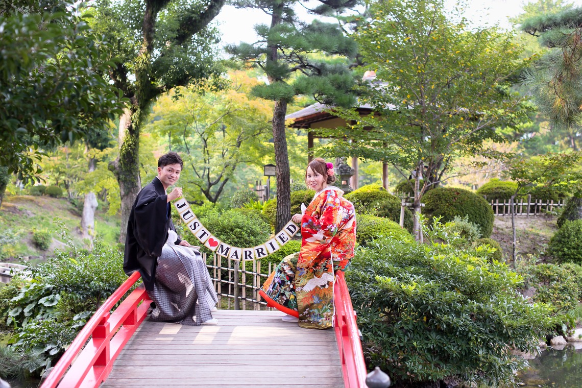 KIKIウェディングが撮影した「広島縮景園」の写真