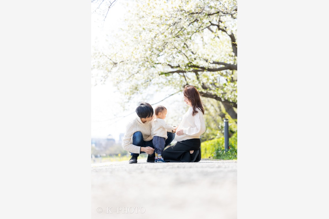 大森光太郎・K-PHOTOが撮影した「マタニティー、カップルフォト撮影」の写真