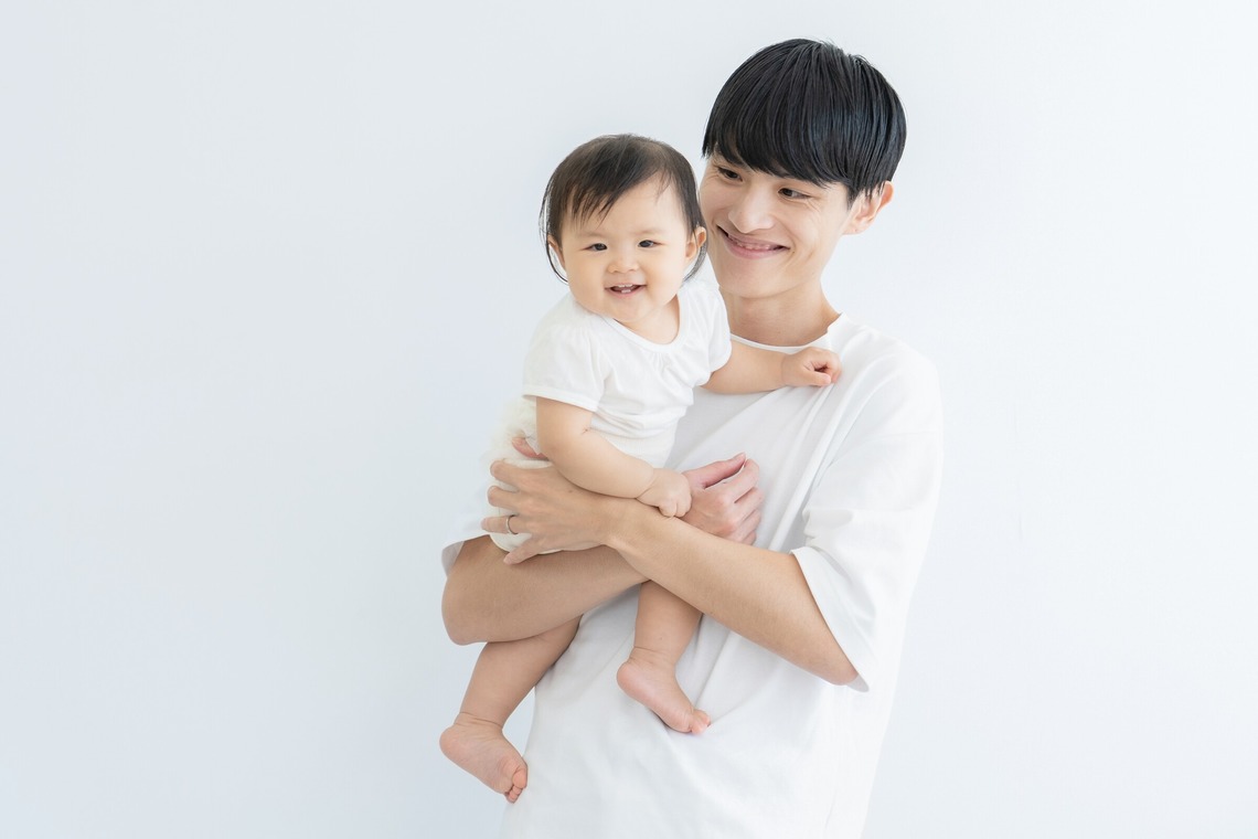 CREATIVE HOUSEが出張撮影した家族写真(キッズ,ベビーフォト)などが写った「ファミリーフォト出張撮影」の家族写真