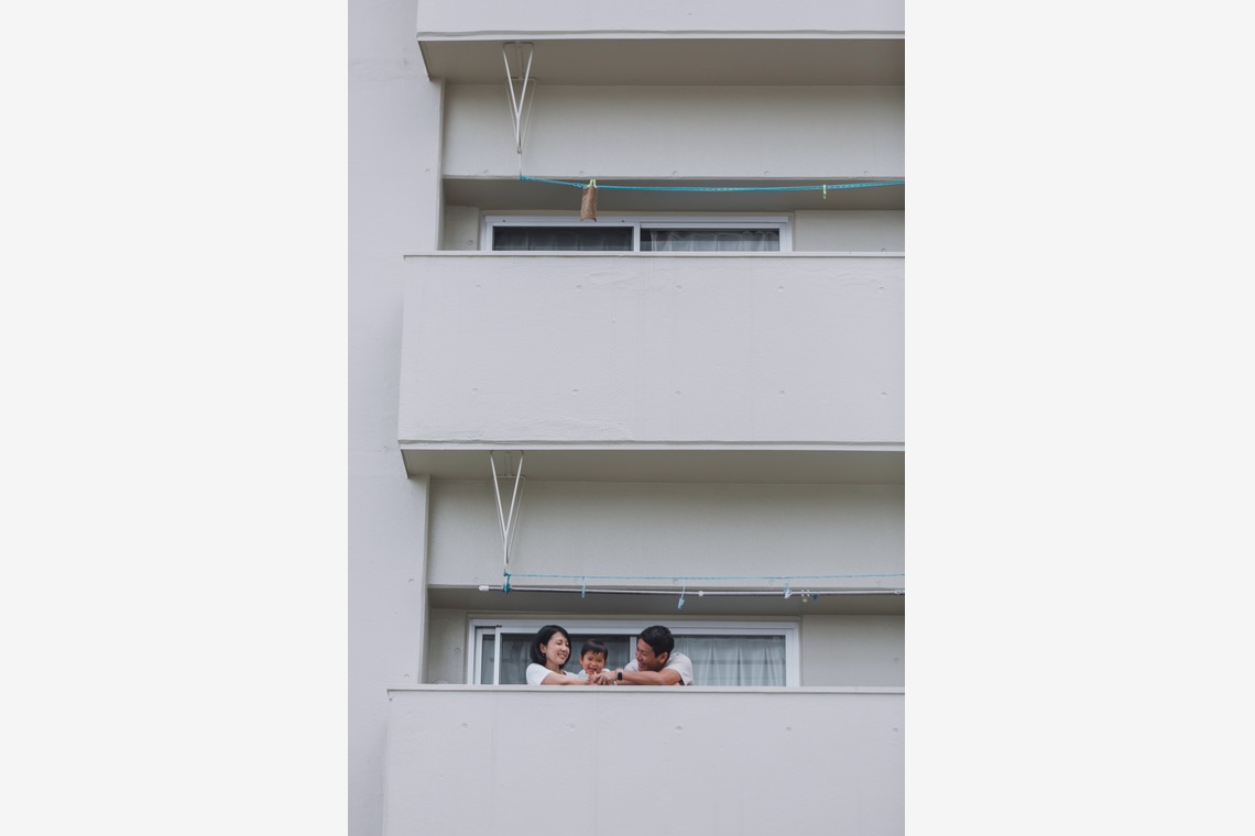 Nobuhiro Toyaが出張撮影した家族写真(キッズ,ベビーフォト)などが写った「ファミリーフォト(屋外)」の家族写真