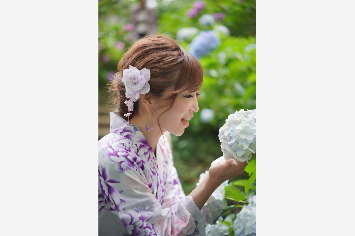 高遠が撮影した写真のアルバム「着物撮影など」