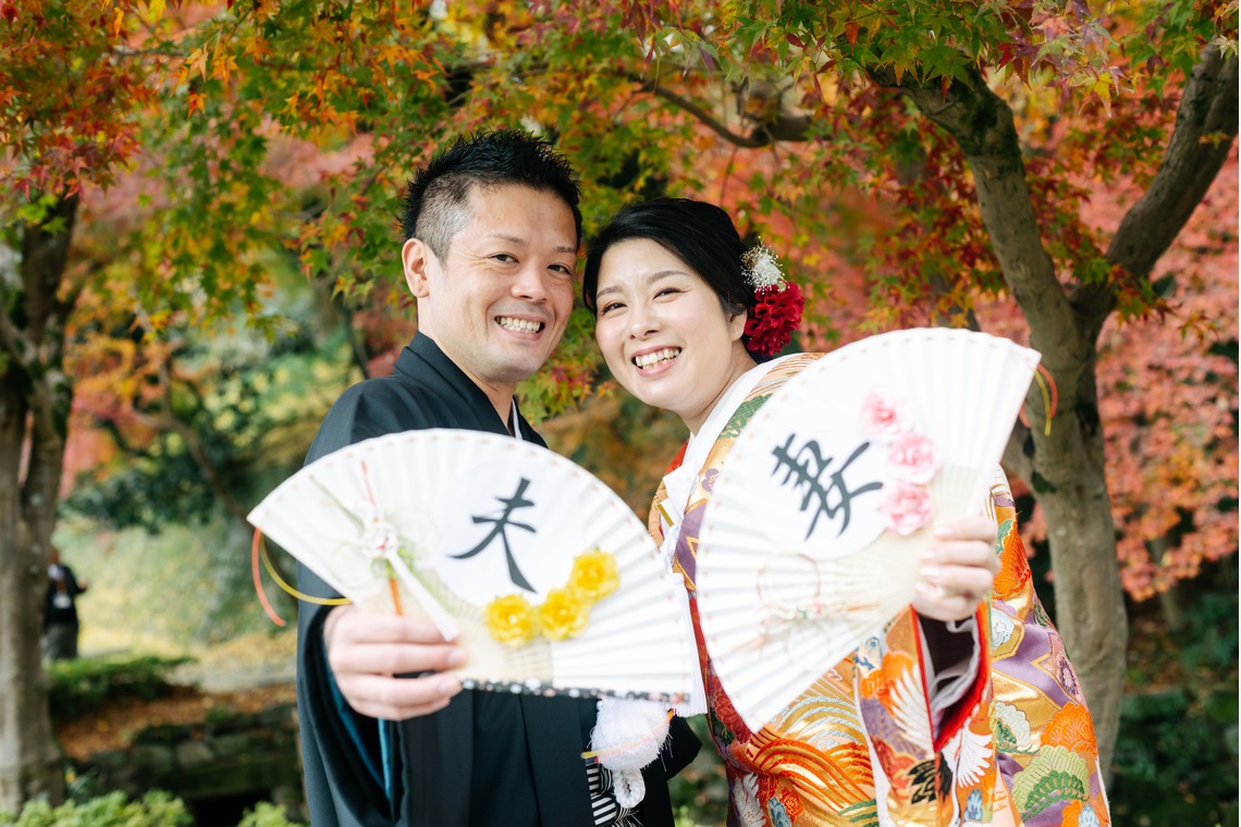 LARA LILYが撮影した「結婚式前撮り(福岡県・秋月城)」の写真