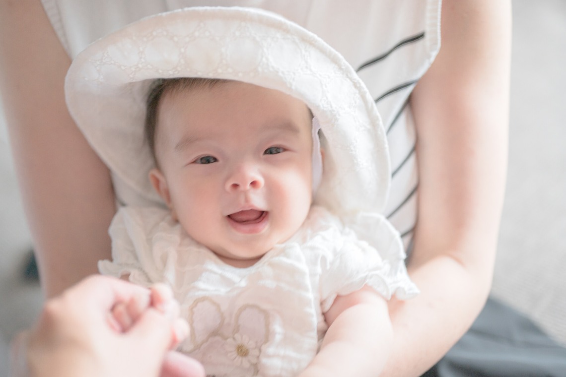 高木勇斗が出張撮影した家族写真(キッズ,ベビーフォト)などが写った「赤ちゃん」の家族写真