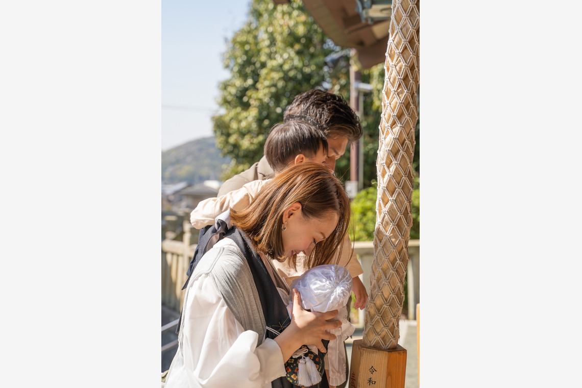 井崎　敬太が撮影した「お宮参り撮影」の写真