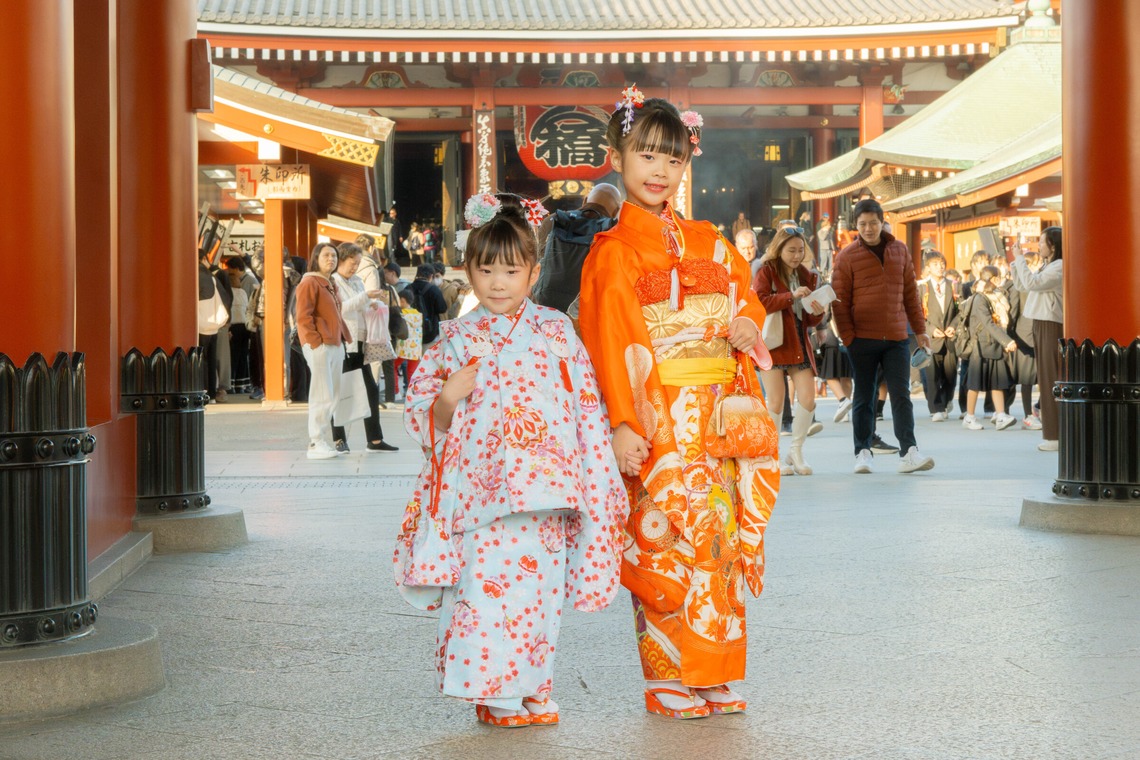 株式会社バックオフィスアクティが撮影した写真のアルバム「浅草　七五三撮影」