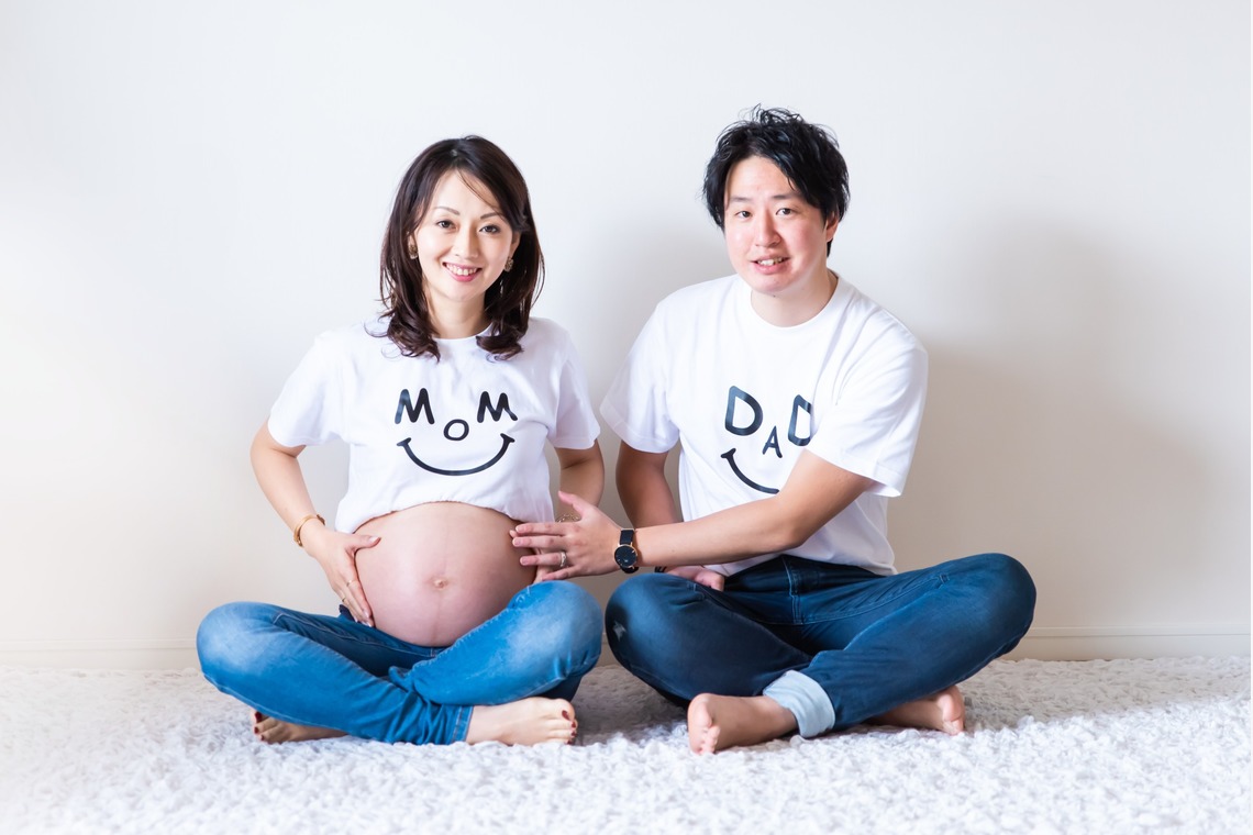 サキヤマ リエが撮影した「ご夫婦でのマタニティフォト・エレガントな雰囲気で」の写真