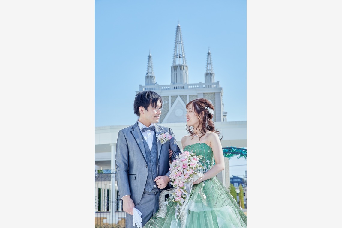 大阪フォトファクトリーが撮影した「ウェディング前撮り」の写真