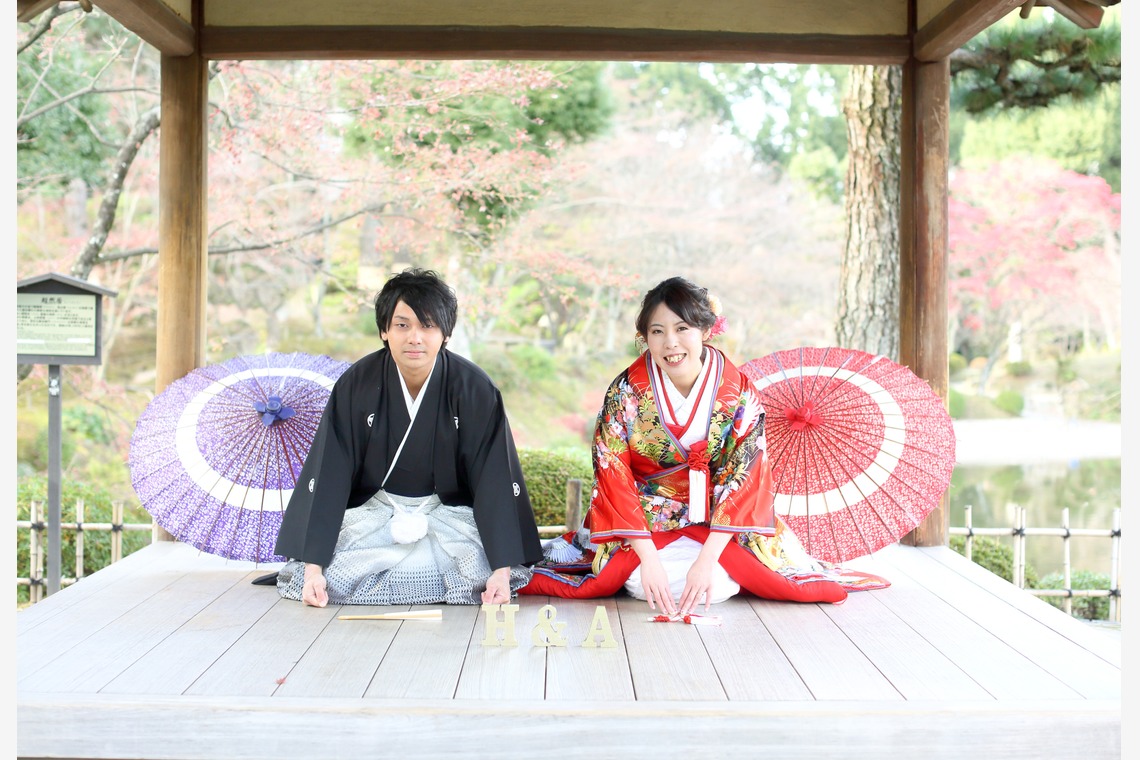 KIKIウェディングが撮影した「広島縮景園」の写真