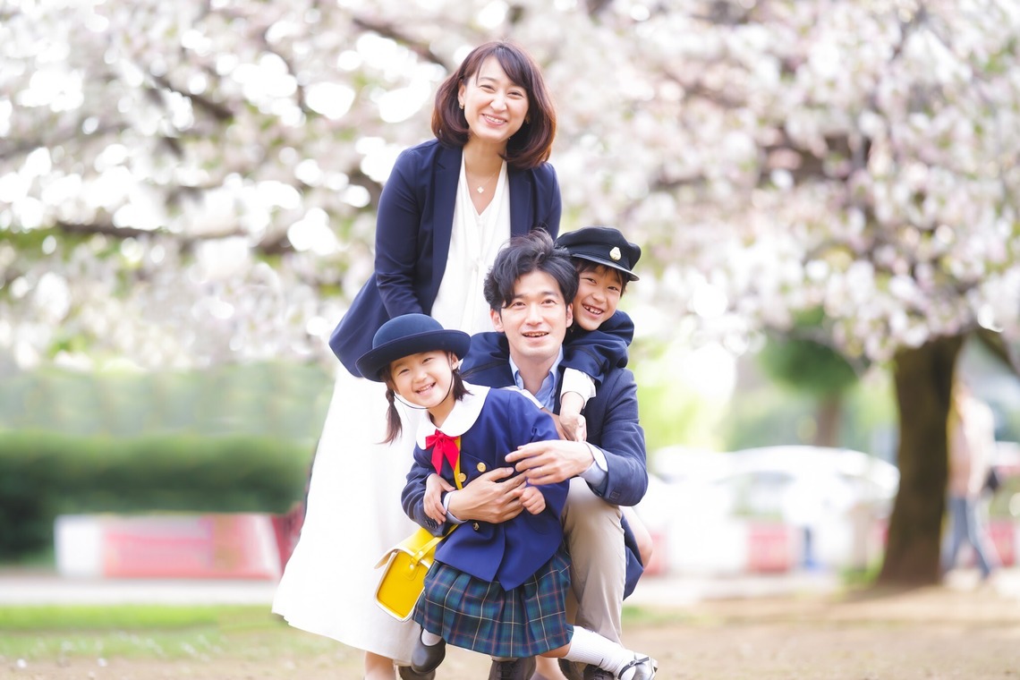 PHOTO 104が出張撮影した家族写真(キッズ,ベビーフォト)などが写った「ファミリーフォト」の家族写真