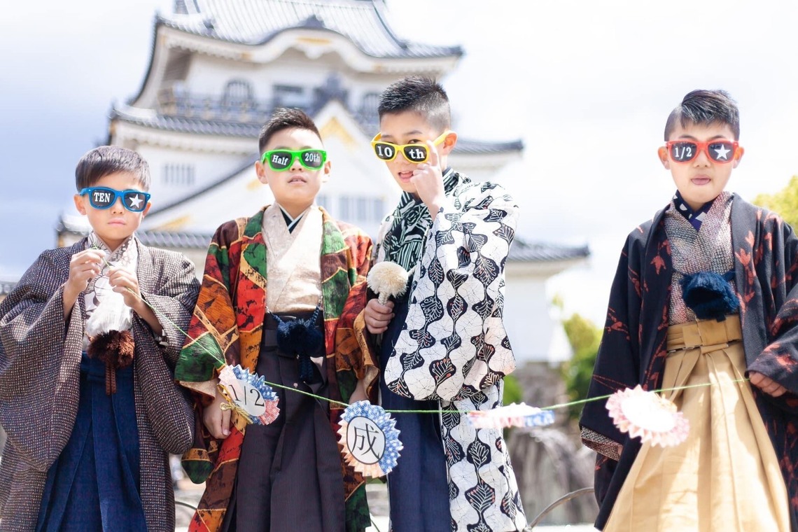 中井企画が撮影した「ハーフ成人式」の写真