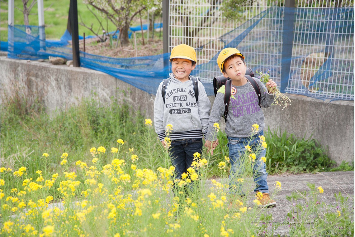 A&K STUDIO CO.,LTD.（上野 晃嗣）が出張撮影した家族写真(キッズ,ベビーフォト)などが写った「新入学記念フォト（新一年生）」の家族写真