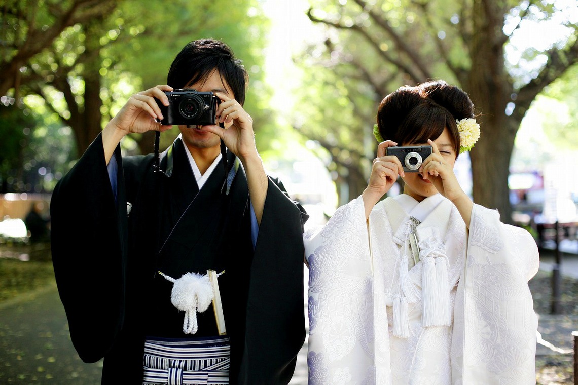 ほんとうにかわいい結婚写真ecoo（エクー）が撮影した写真のアルバム「ロケーション/和装」