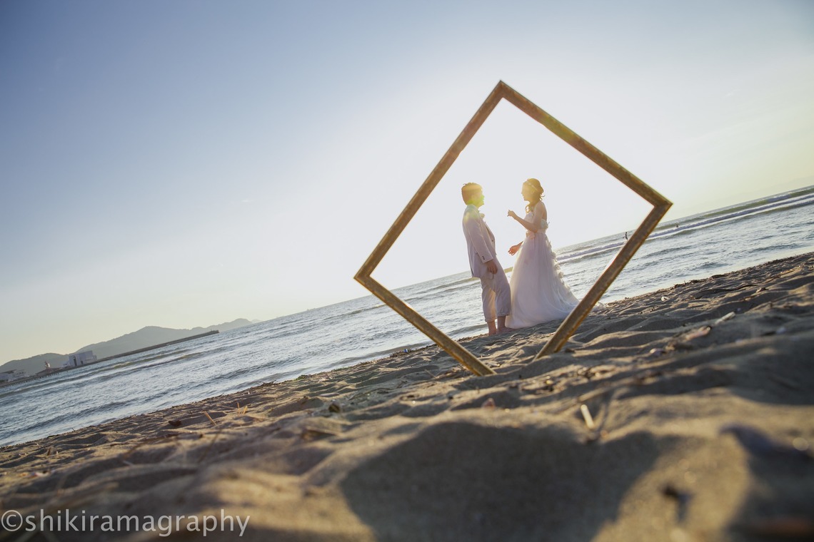 シキラマ グラフィーが撮影した「和装/ビーチ」の写真