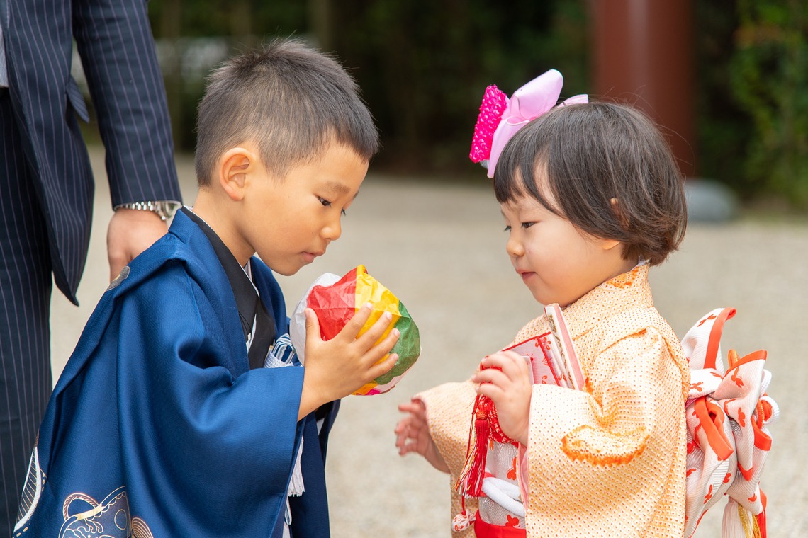 合同会社優希photoが出張撮影した家族写真(キッズ,ベビーフォト)などが写った「七五三写真」の家族写真