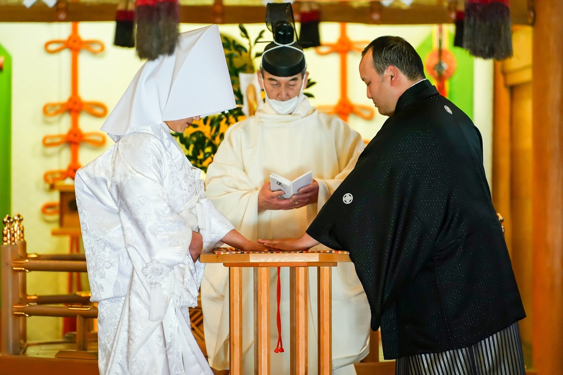 スタジオ　まるが撮影した「結婚式出張撮影（和装）」の写真