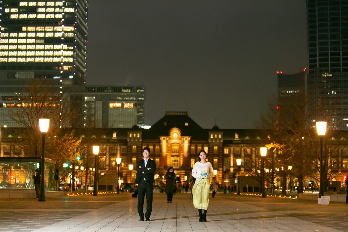 Chi'es Fotografieが撮影した「東京駅、丸の内エンゲージメントフォト」の写真