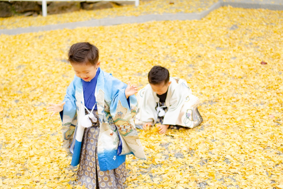 井上が撮影した「七五三撮影@岡山」の写真