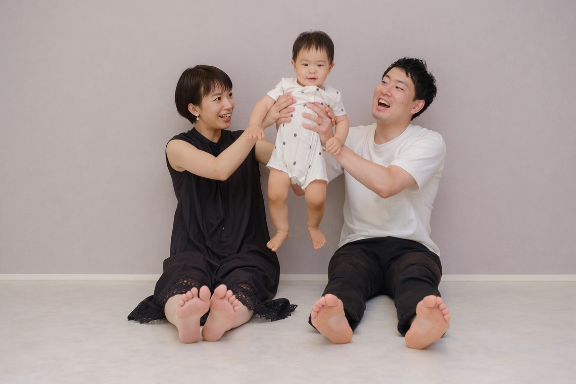 高夏写真店が撮影した写真のアルバム「家族写真の撮影」