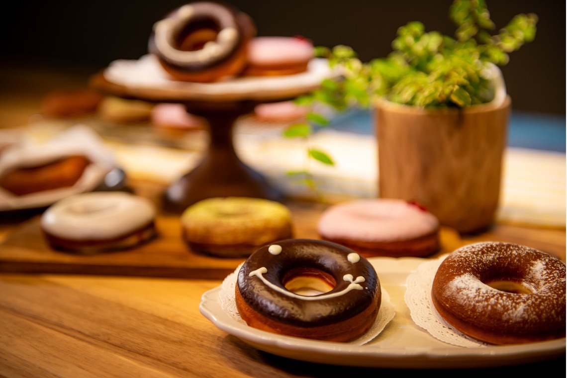 maruが撮影した「焼きドーナツショップ」の写真