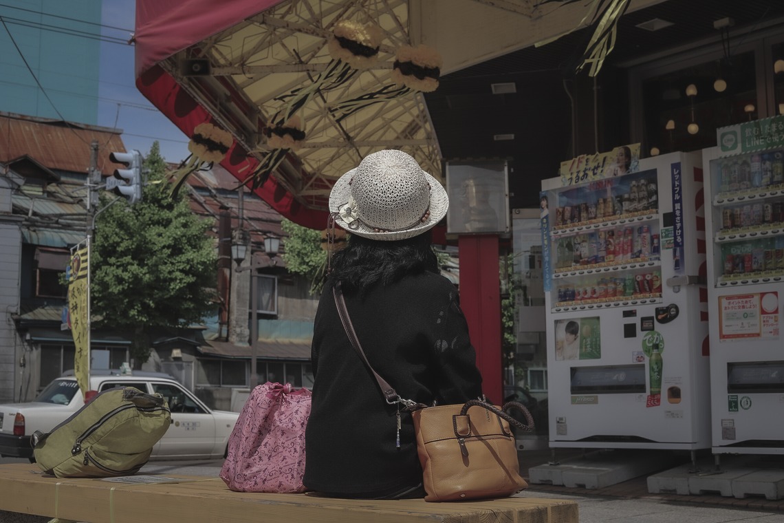 芳賀 翔大が撮影した写真のアルバム「コロナ禍の商店街」
