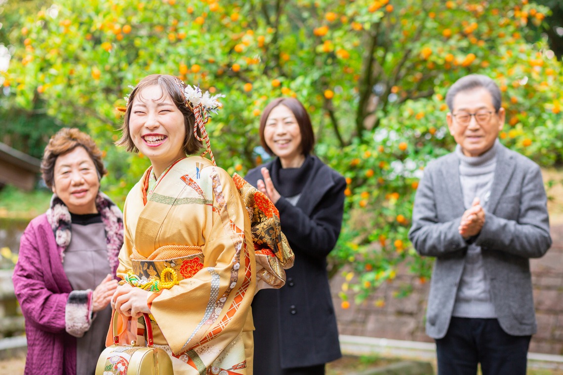 多田正子が撮影した「成人式前撮り」の写真