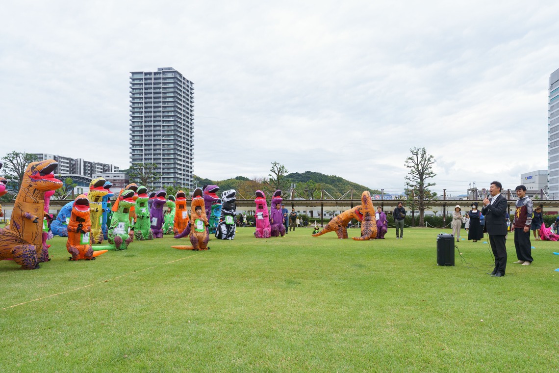 出張撮影くろめっとが撮影した「ティラノレース」の写真