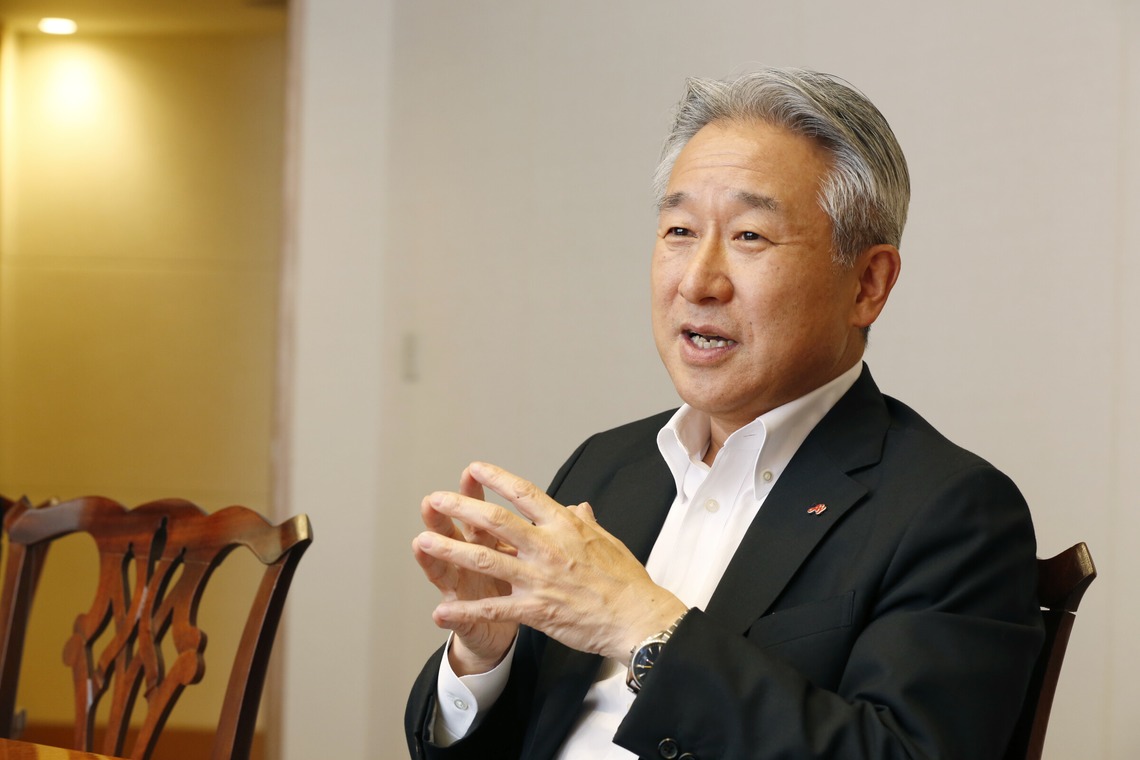 村田わかな広告写真が撮影した「日経Gooday インタビュー」の写真