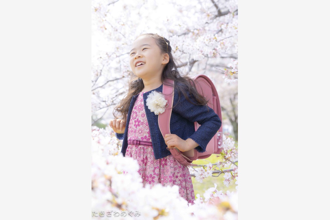 たきざわ めぐみが撮影した家族写真の出張撮影のアルバム「入学式」