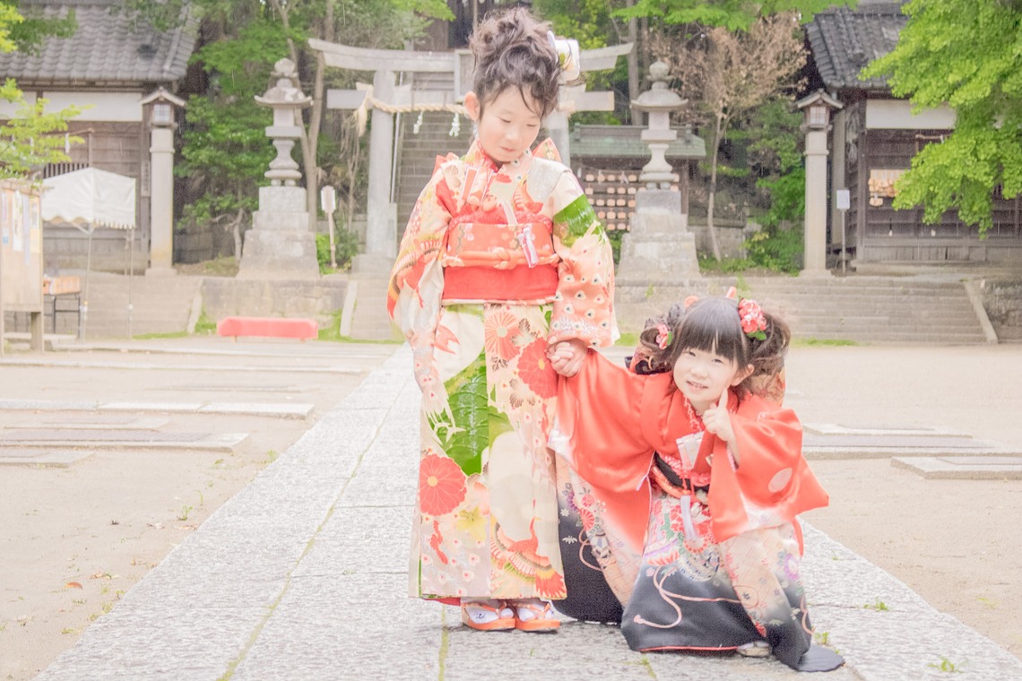 ゆのみふぉとが撮影した「七五三のお写真（人見知りの子供）」の写真