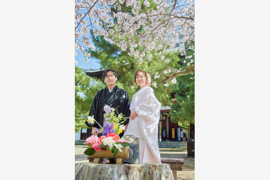 大阪フォトファクトリーが撮影した「ウェディング前撮り」の写真