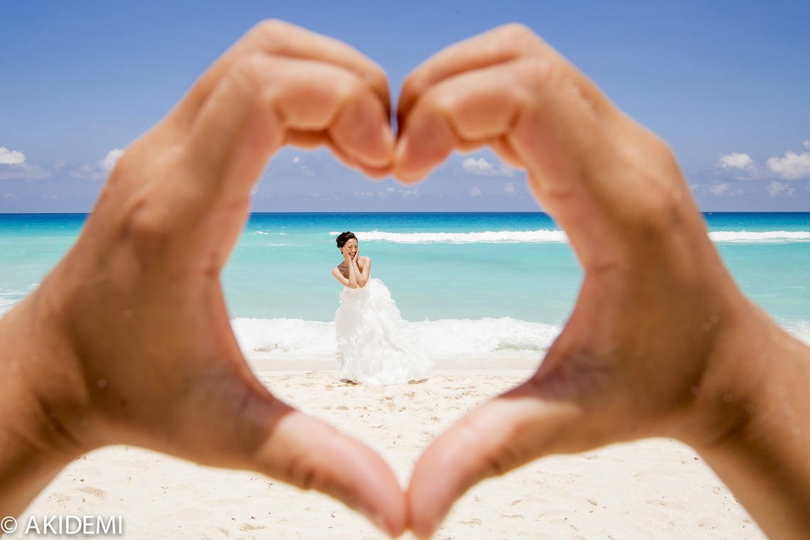 カンクン・ウエディングフォト