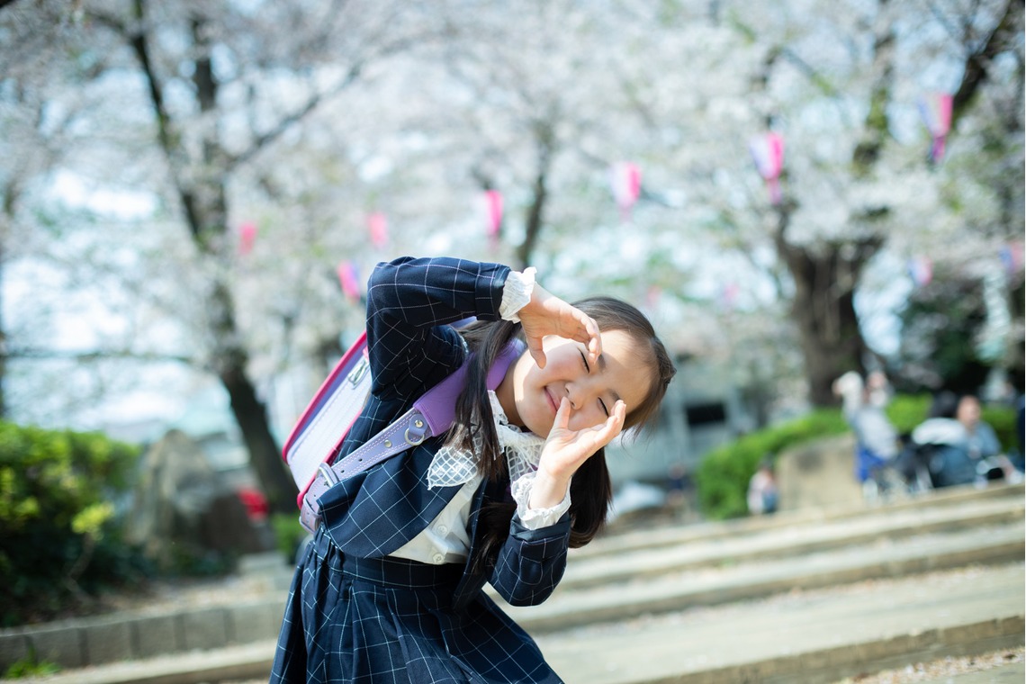 RIE NAGASHIMA photography:)が撮影した「Entrance ceremony of elementary school _2019.04」の写真