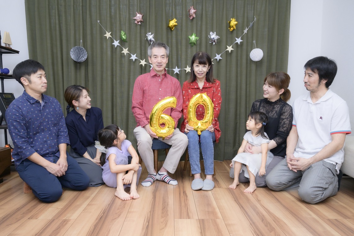 A&Y写真OFFICEが出張撮影した家族写真(キッズ,ベビーフォト)などが写った「家族写真」の家族写真