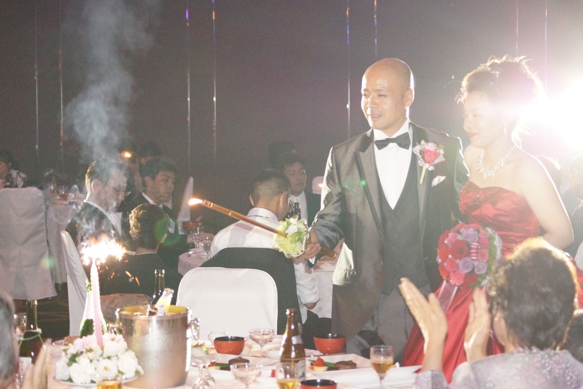 石橋宙大が撮影した「親戚の結婚式撮影」の写真