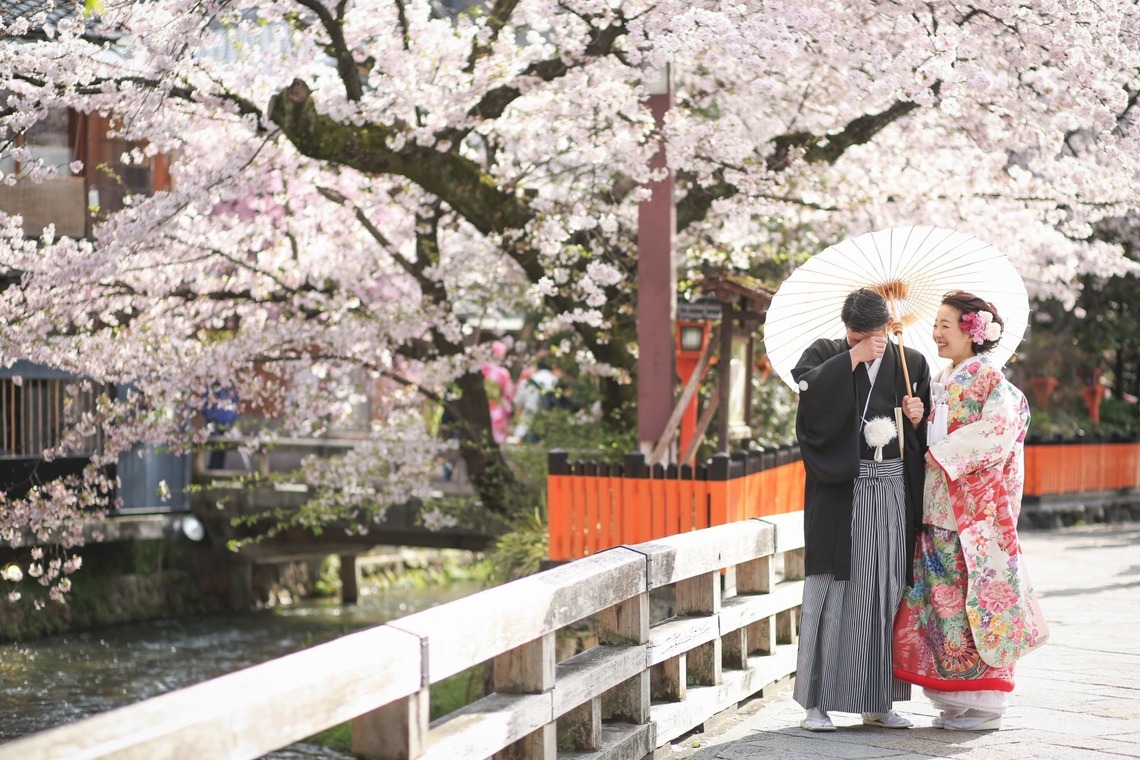 アトリエカーシャが撮影した「京都の桜＆和装ロケ」の写真