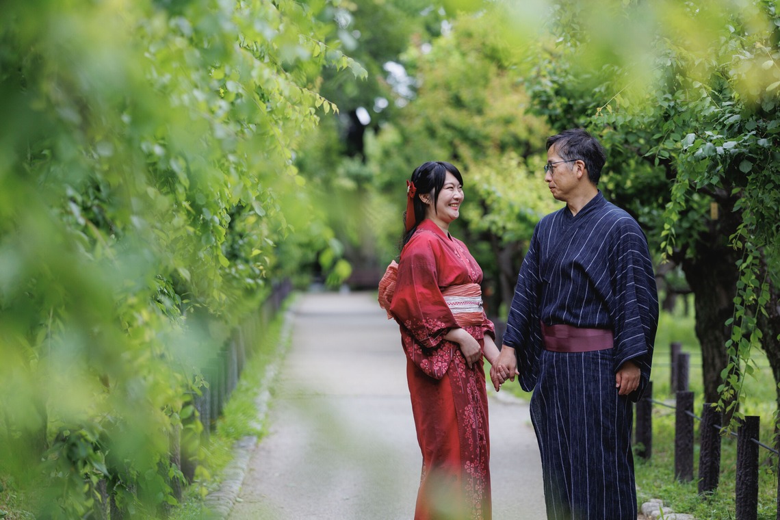 大阪フォトファクトリーが撮影した「着物ロケ撮影」の写真