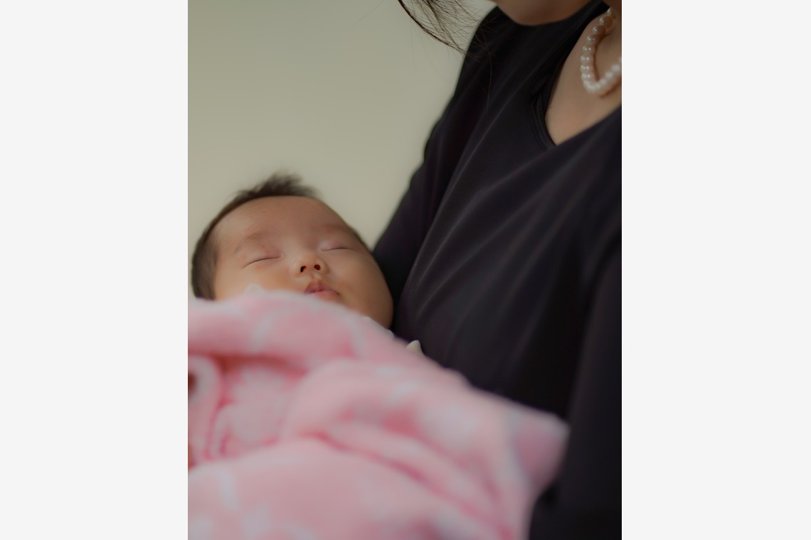 合同会社Joy Stormが出張撮影した家族写真(キッズ,ベビーフォト)などが写った「お宮参り撮影」の家族写真