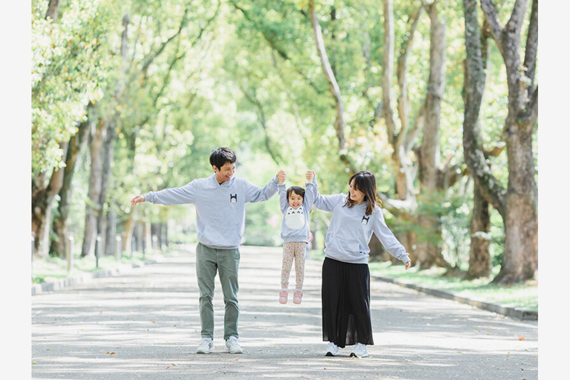 Tatsuyaが出張撮影した家族写真(キッズ,ベビーフォト)などが写った「家族写真撮影」の家族写真