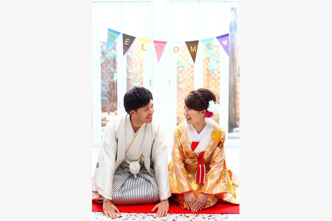 ほんとうにかわいい結婚写真ecoo（エクー）が撮影した「スタジオ」の写真