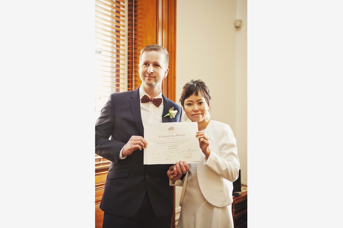 Rina Smile Photography（Rina Kakioka Kusters）が撮影した「海外ウェディングメルボルン＠CBD, Melbourne」の写真