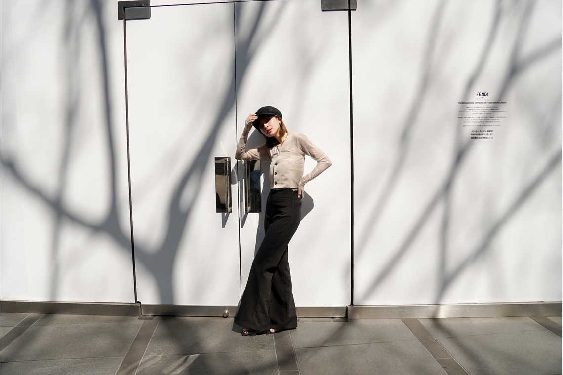 祖父江ゆりが撮影した写真のアルバム「表参道ロケ撮影」