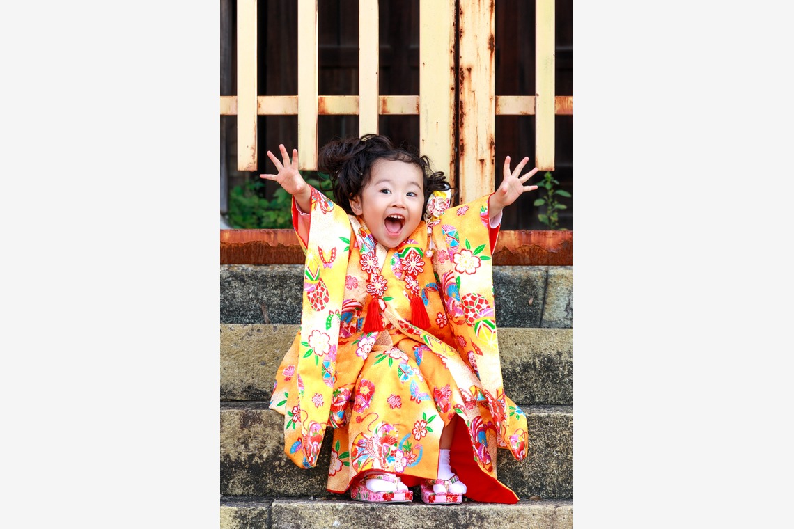 真方　祥が撮影した「七五三参り記念写真」の写真