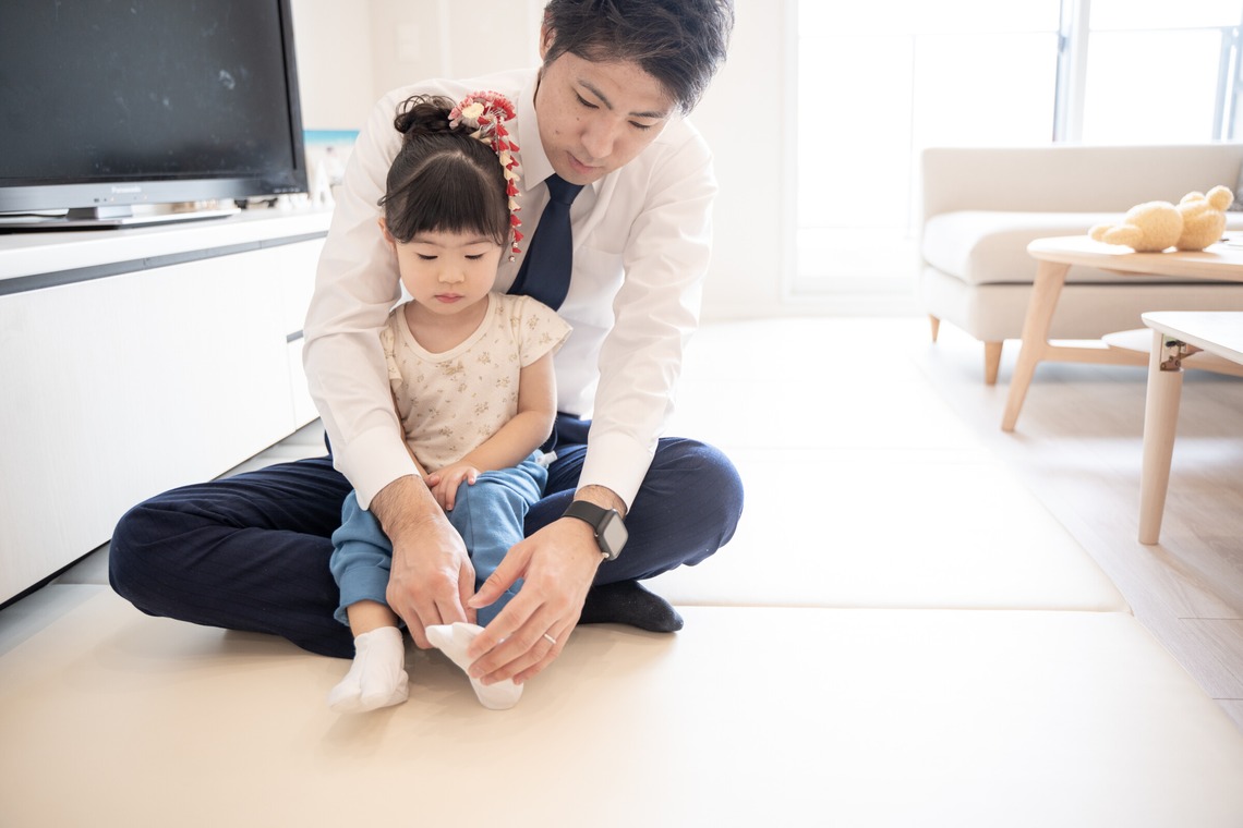 IrodoriPhotoが撮影した「七五三（ご自宅〜札幌護国神社）」の写真