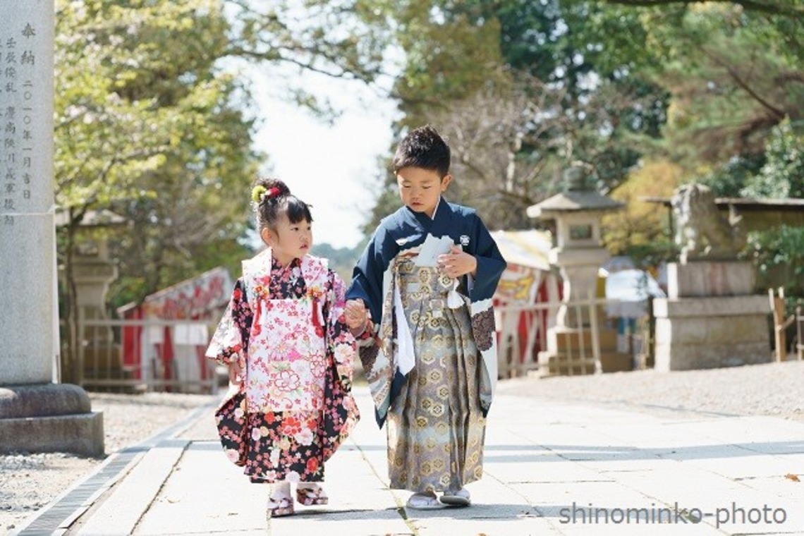 しのみんこフォトが撮影した「七五三フォト」の写真