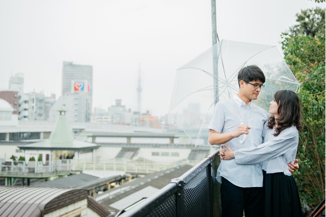 ユウコン　フォトグラフィーが撮影した「エンゲージメントフォト」の写真